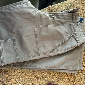 Hollister Gray Straight Leg Pants Casual Style